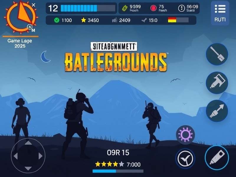 PUBG Mobile Gameloop पर गेमप्ले का दृश्य