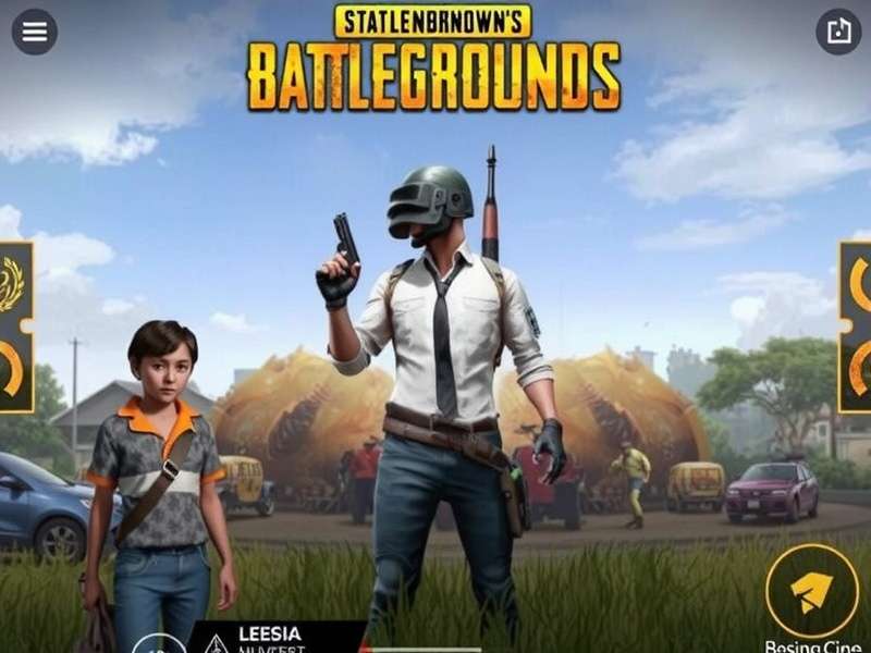 Professional Gamer Playing PUBG Mobile on PC
