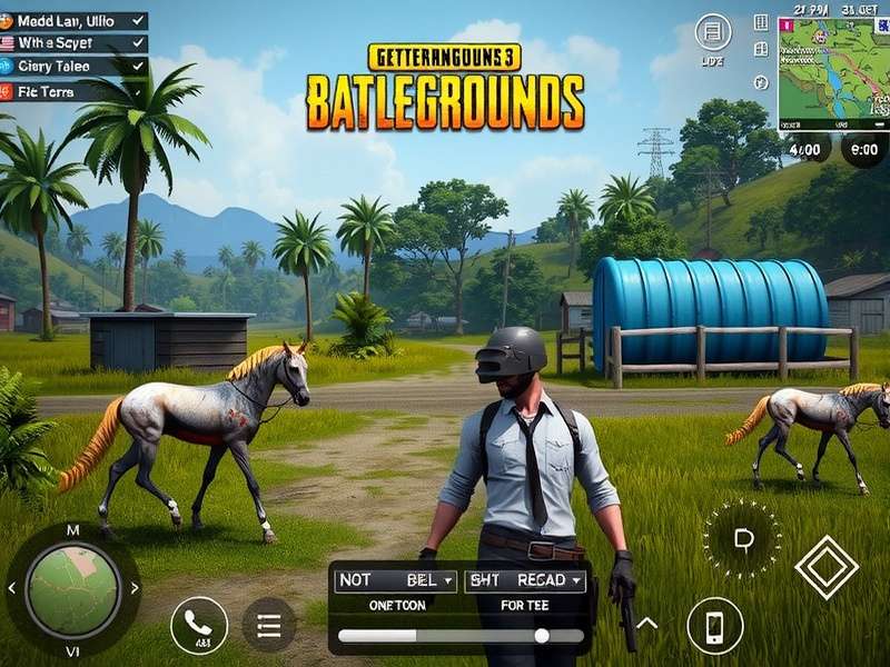 PUBG Mobile Gameloop 32 bit PC पर गेमप्ले