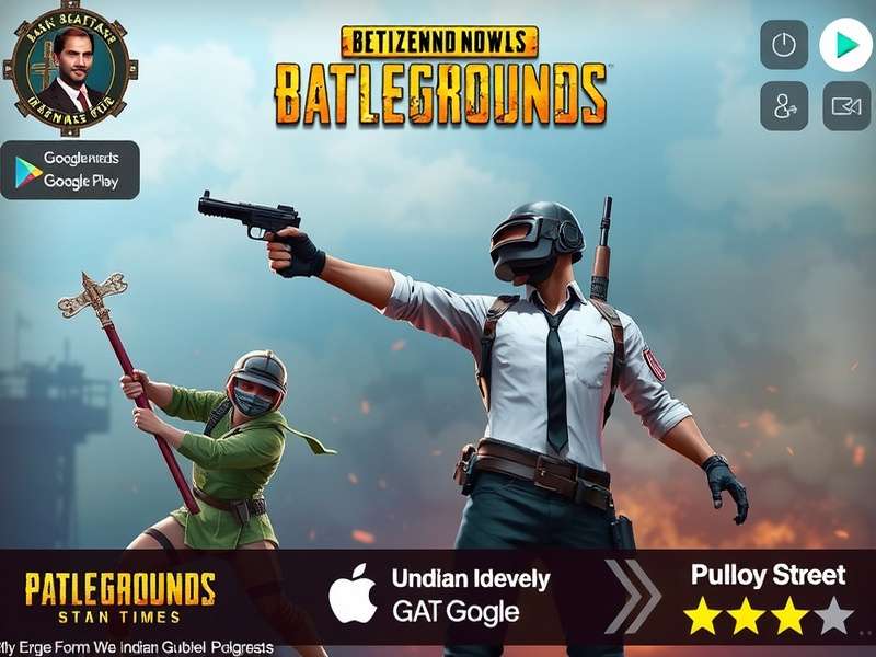 PUBG Mobile PC गेमप्ले दृश्य