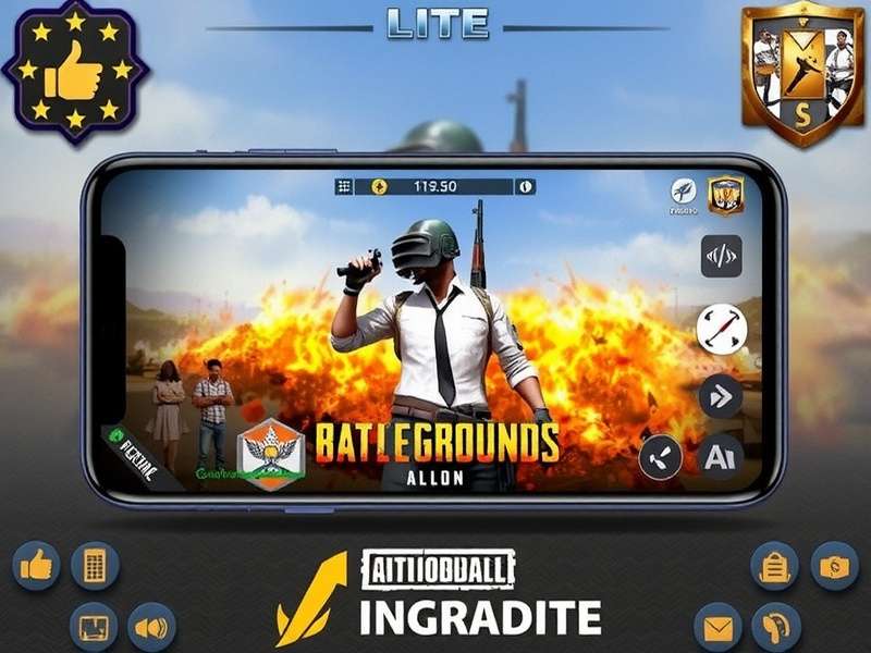 PUBG Mobile Lite gameplay on mobile phone