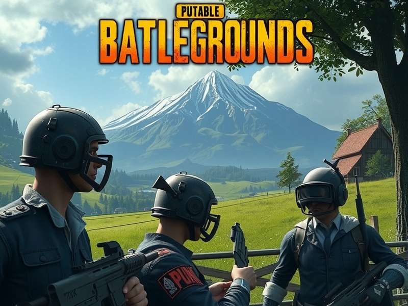 PUBG Mobile gameplay screenshot showing intense combat in Erangel