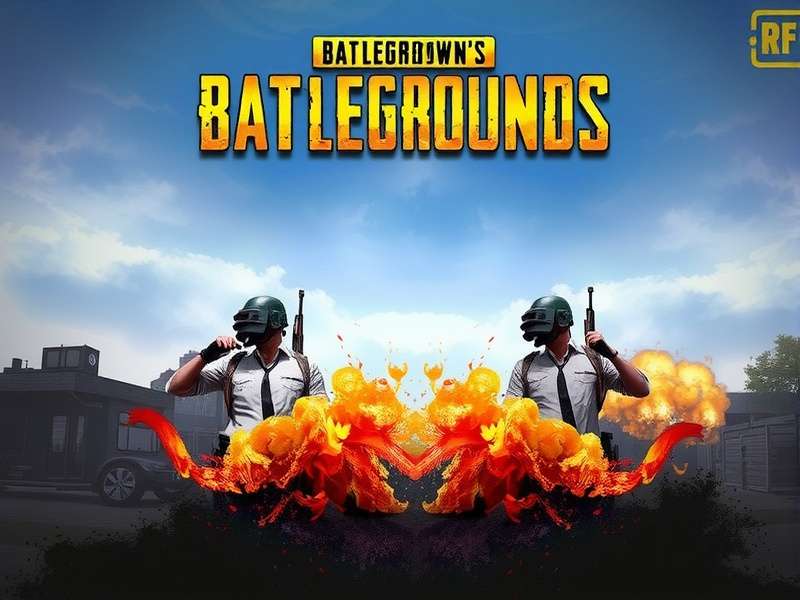 Intense PUBG Mobile gameplay on a smartphone