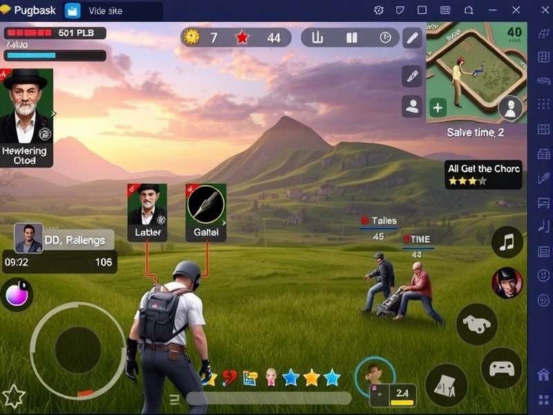 PUBG Mobile Emulator Matchmaking Screen
