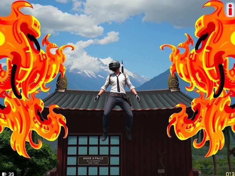 Optimized Tencent Gameloop interface for PUBG Mobile on PC showing key settings