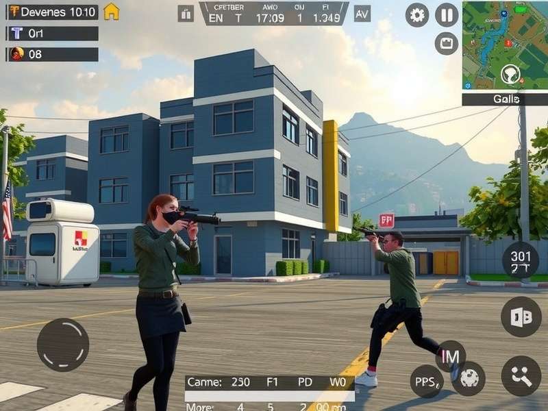 Optimized Gameloop Advanced Settings Interface showing CPU, RAM, and Graphics configuration