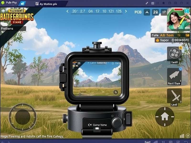 PUBG Mobile squad gameplay in Erangel