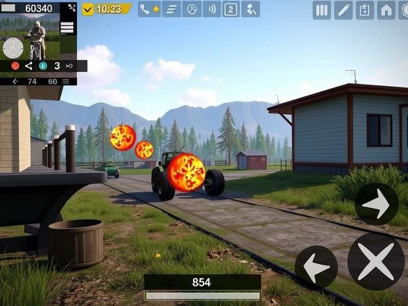 PUBG Mobile Emulator gameplay on PC with optimized settings