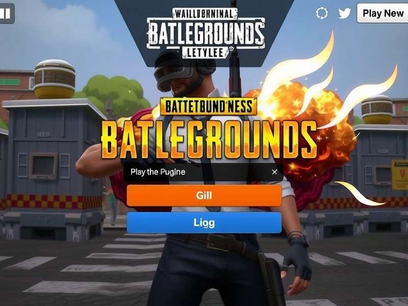 PUBG Mobile Login Screen on various devices
