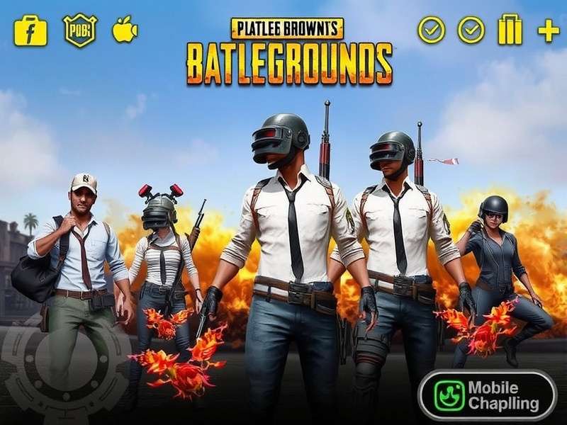 PUBG Mobile Gameplay on Mobile Device