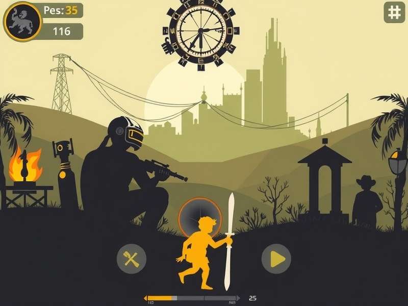 PUBG Mobile squad engaging in combat on Erangel