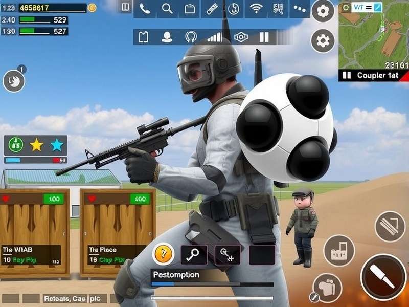 PUBG Mobile Aimbot gameplay screenshot showing targeting