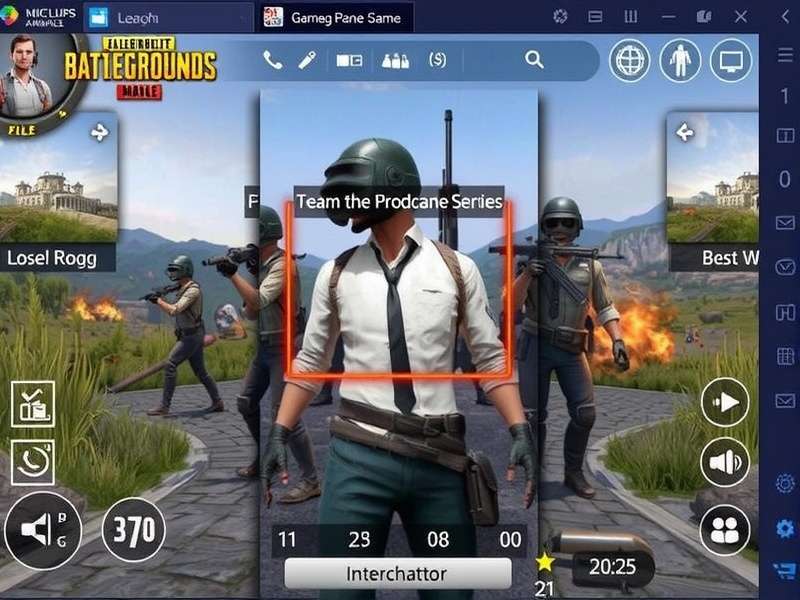 PUBG Mobile Gameloop running on a low-end PC with optimized settings for lag-free gameplay