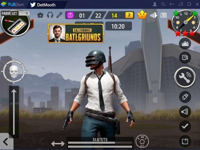 PUBG Mobile on Phone – Hero image showing mobile gameplay with controller and headset