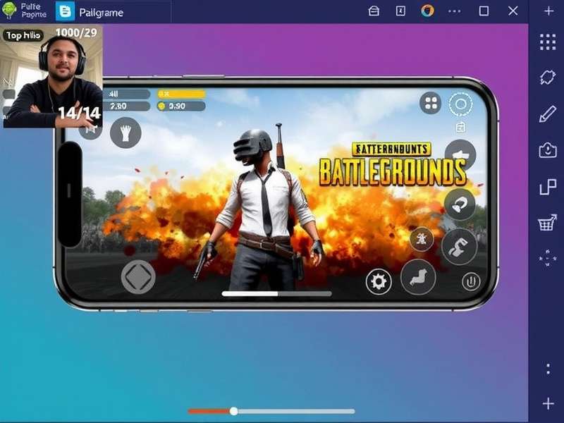 Best Emulator For PUBG Mobile – PC gaming setup with keyboard and mouse