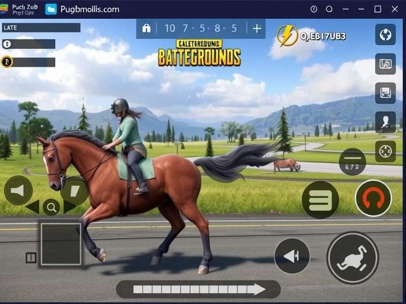 PUBG Mobile emulator control settings dashboard showing key mapping layout and sensitivity configuration for Indian players