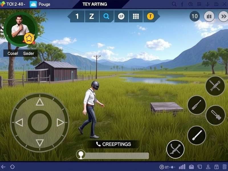 PUBG Mobile Gameloop Best Settings banner showing game controller and performance charts
